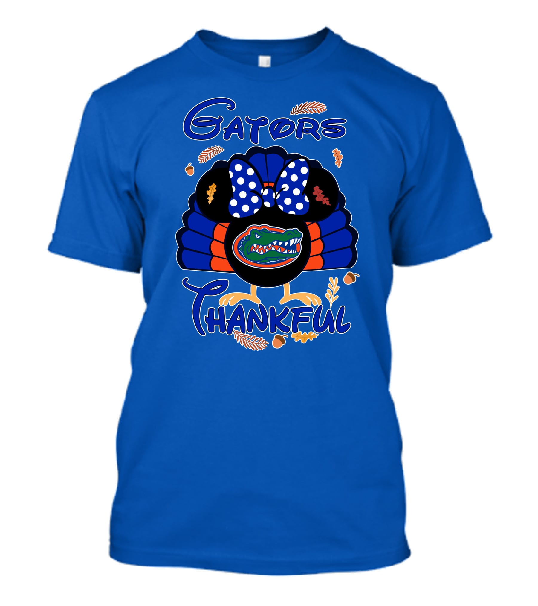 Gators Thankful Minnie Thanksgiving T-Shirt