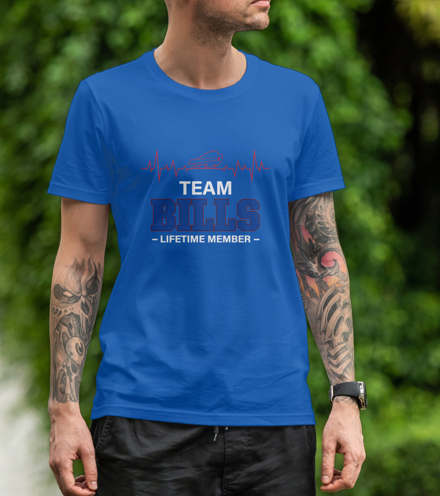 Team Bills Lifetime Member T-Shirt