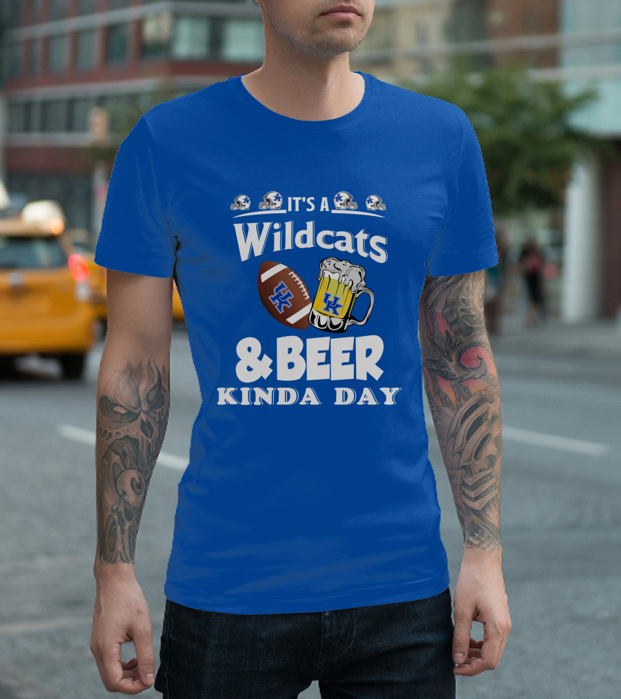 It's a Wildcats Football Beer Kinda Day T-Shirt