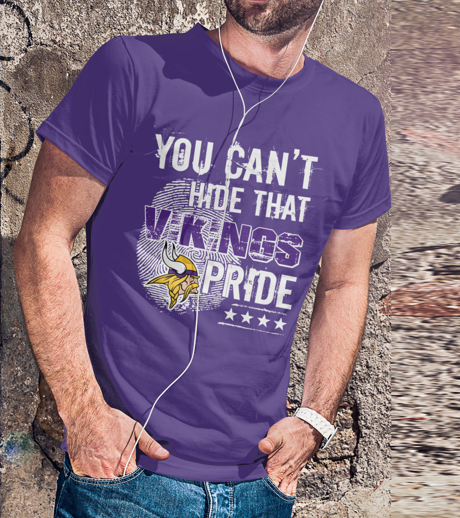 You Can't Hide That Vikings Pride With Iconic Minnesota T-Shirt