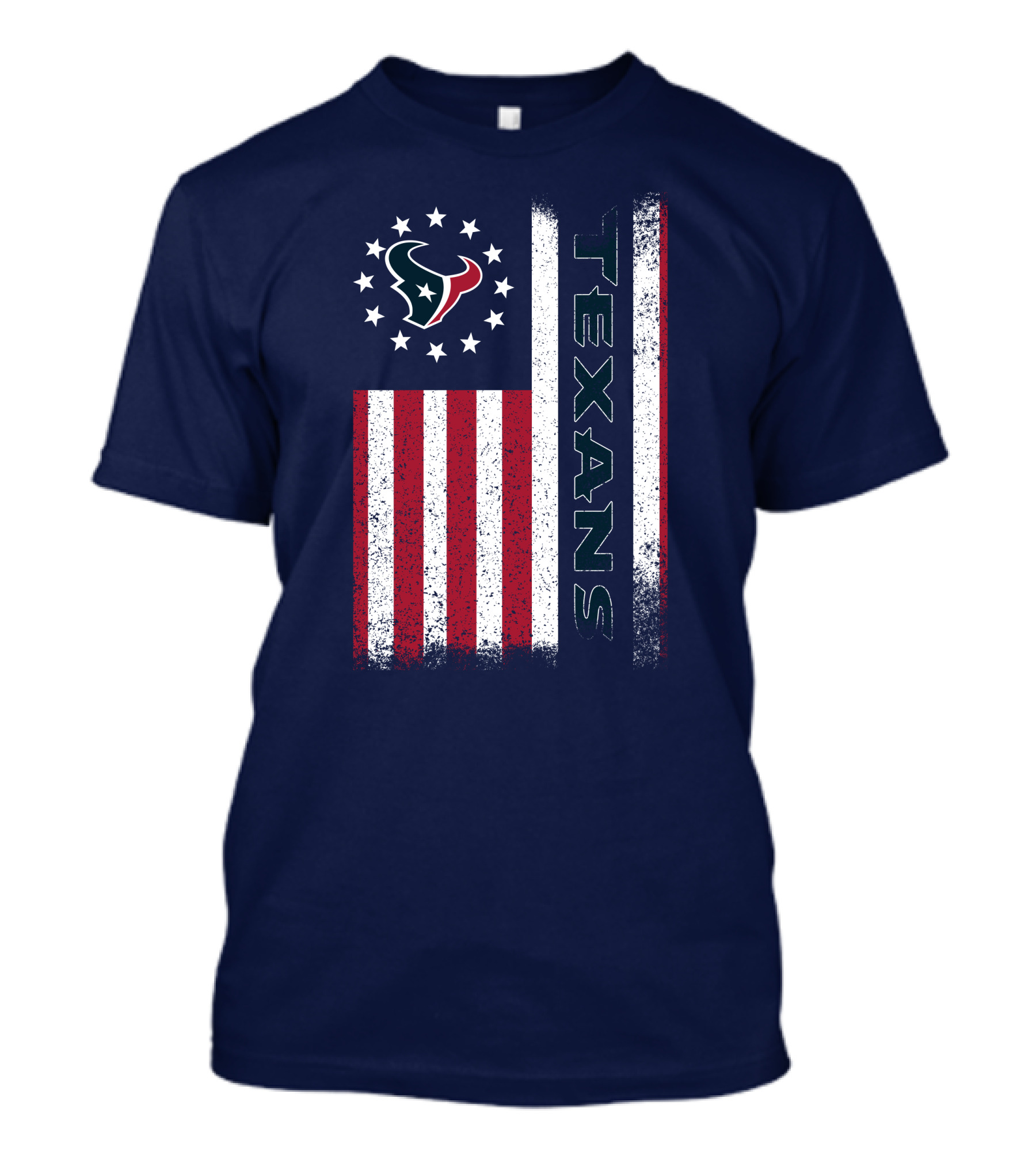 Houston Texans American Flag Texans T-Shirt