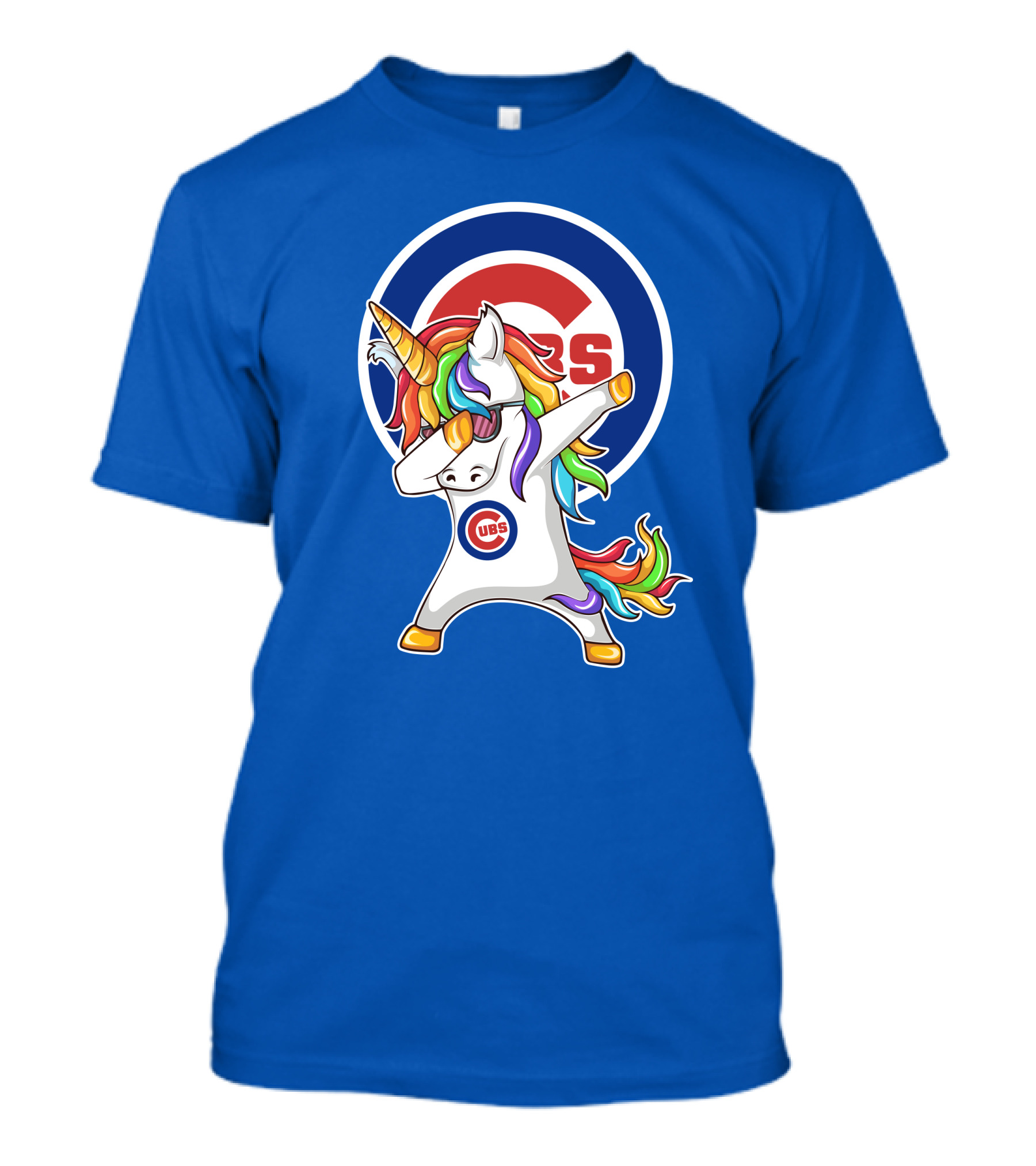 Chicago Cubs Unicorn Dabbing T-Shirt
