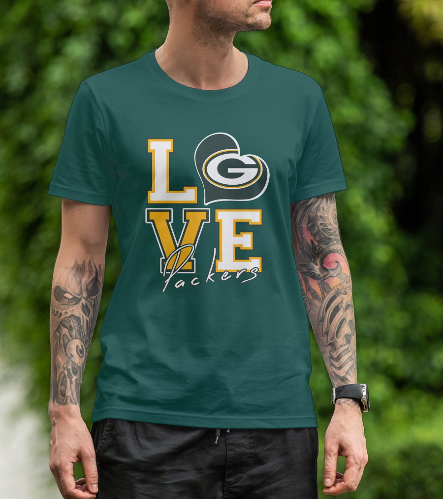 LOVE Packers Green Bay T-Shirt