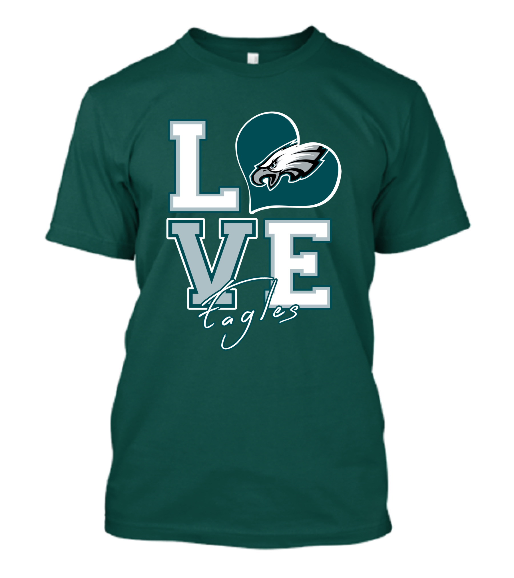 Love Eagles Philadelphia Football Fan T-Shirt