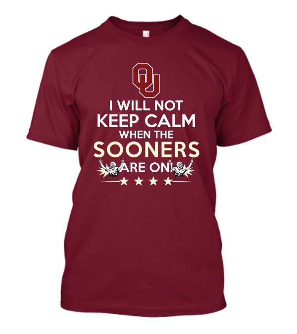 Ou Sooners Excitement Keep Calm Struggle T-Shirt