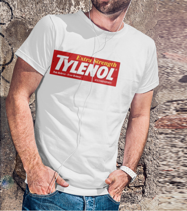 Methsyndicate Extra Strength Tylenol Pain Reliever Fever Reducer Acetaminophen T-Shirt
