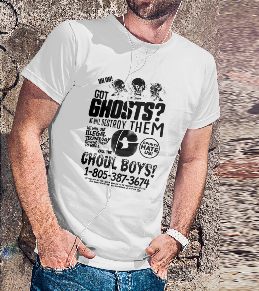 Er Ghoul Boys Hey Demons It's Me Ya Boy T-Shirt
