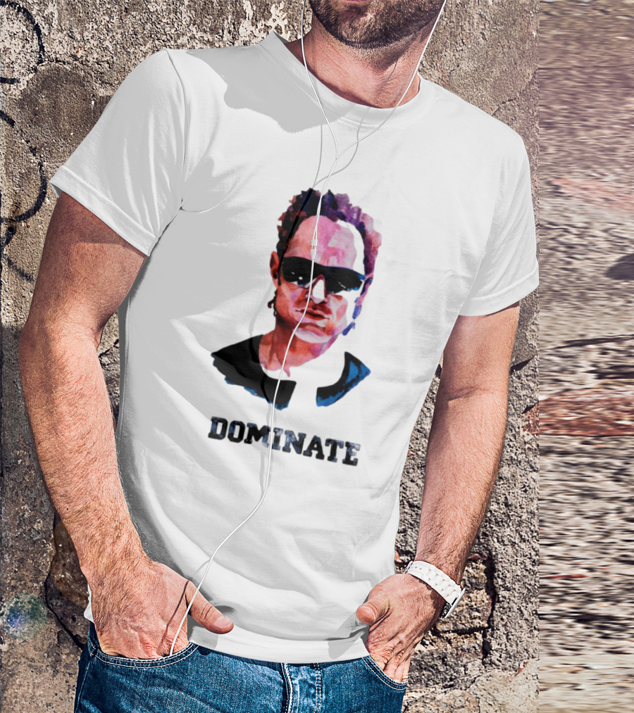 Dominate Win Lose Bold Sunglasses Illustration T-Shirt