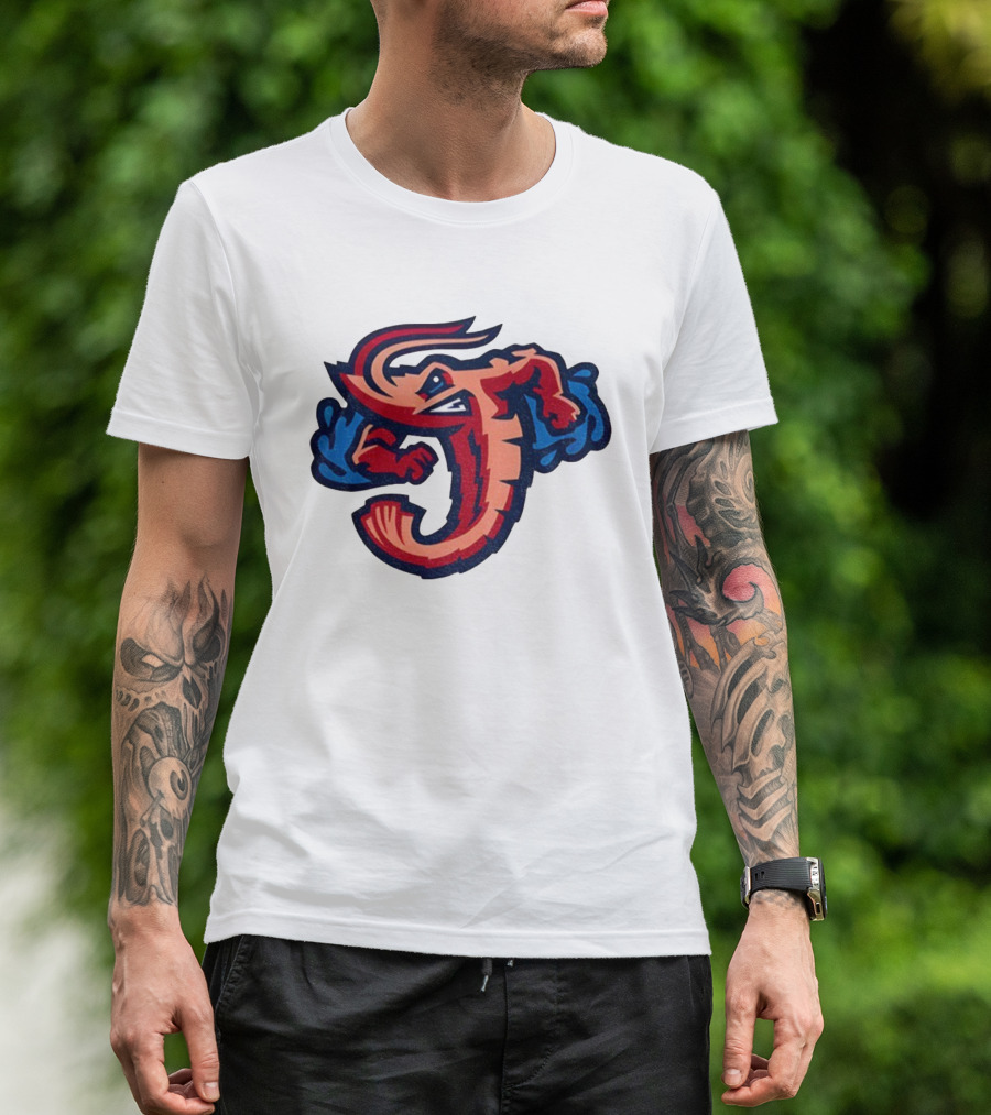 Jacksonville Jumbo Shrimp J Logo 2025 International League Champions MLB T-Shirt