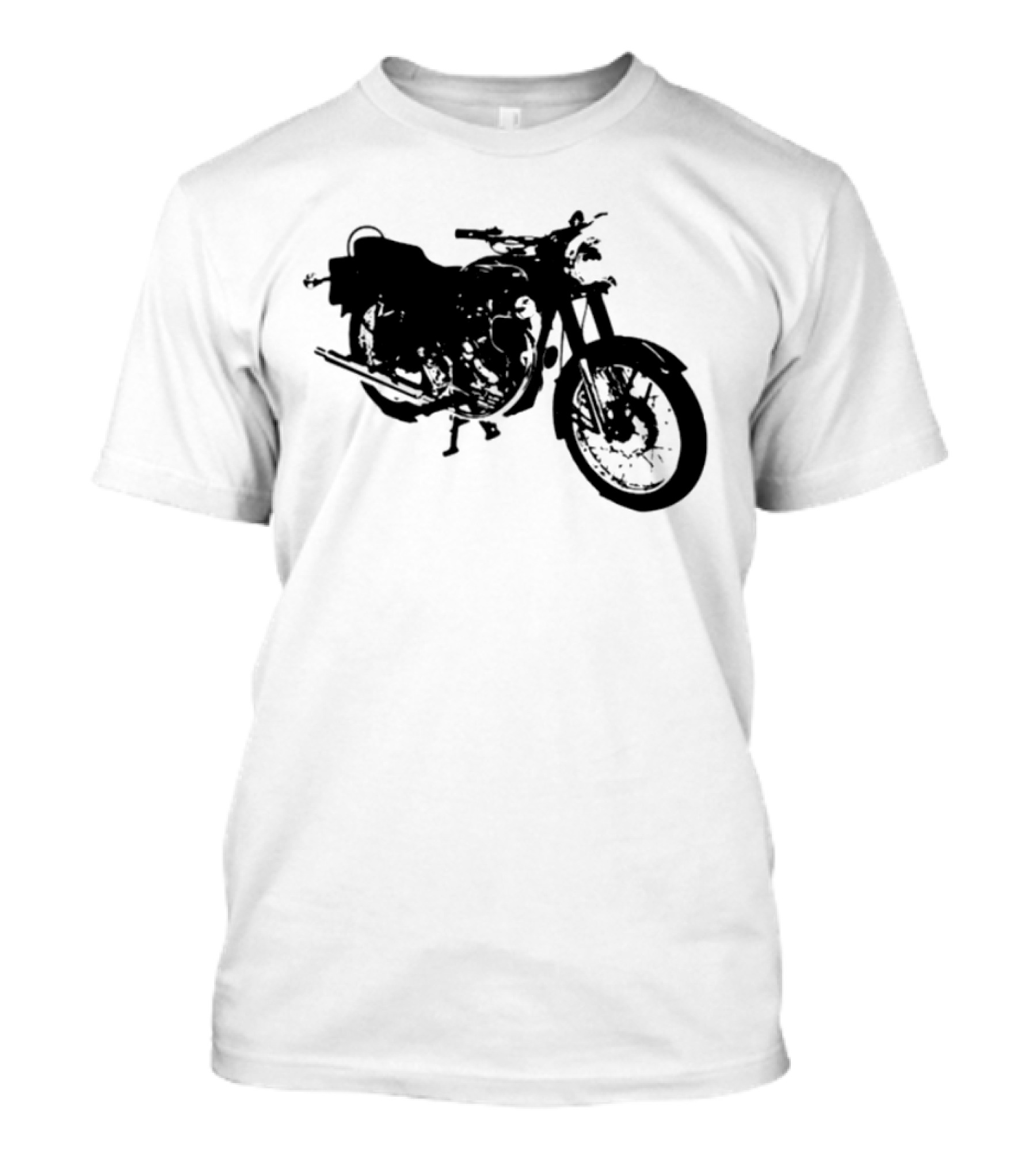 Bacon Hair Riding Motorcycle Fun Adventure T-Shirt