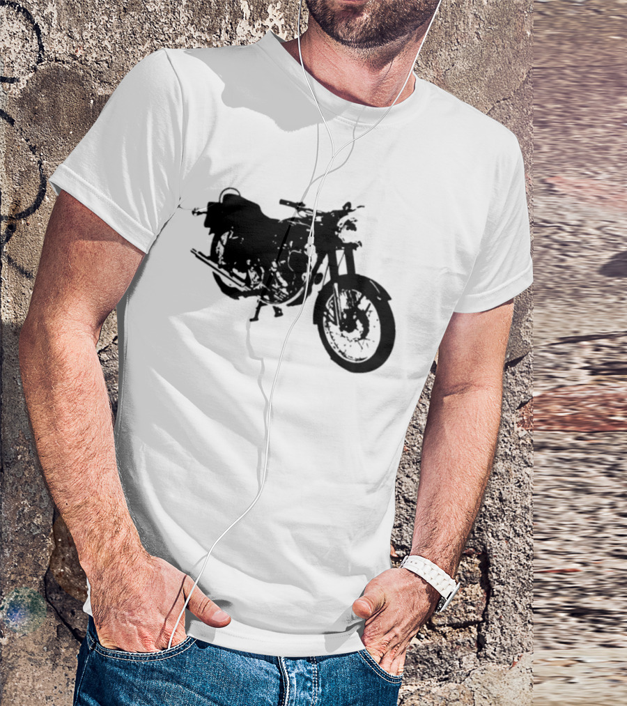 Bacon Hair Riding Motorcycle Fun Adventure T-Shirt