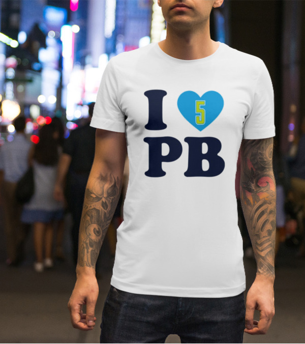 Azzi Fudd I Love 5 Heart Pb Paige Bueckers T-Shirt