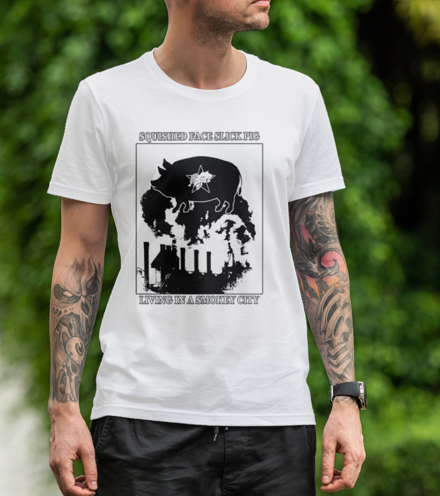 The Garden Squished Face Slick Pig Rivington Fast Times New York City T-Shirt
