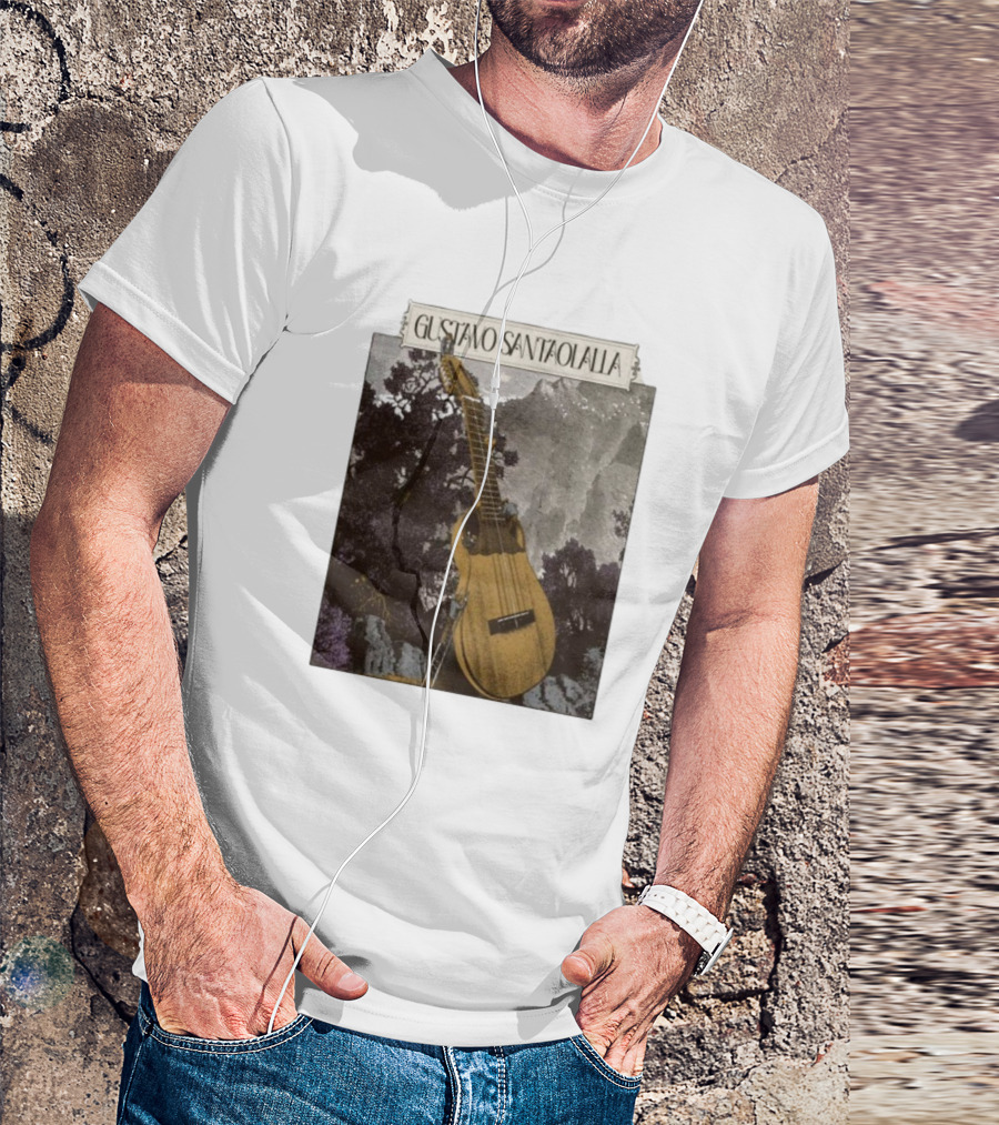 Gustavo Santaolalla Guitar Tour 2025 Artwork T-Shirt