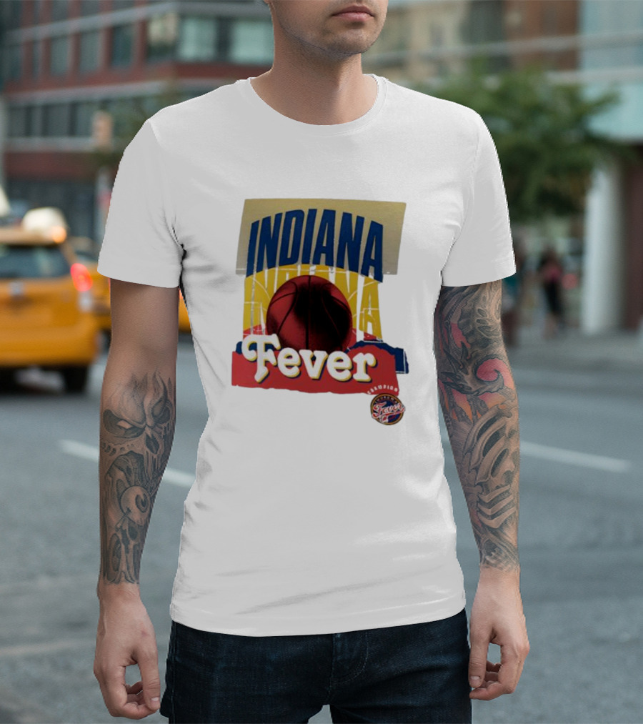 Indiana Fever Basketball 2025 WNBA Playoffs Power Forward Fever Edition T-Shirt