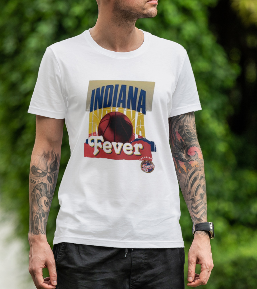 Indiana Fever Basketball 2025 WNBA Playoffs Power Forward Fever Edition T-Shirt