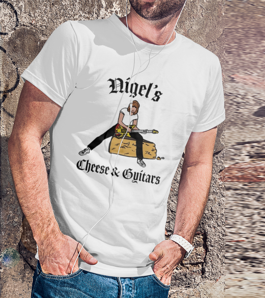 Nigel’s Cheese And Guitars Spinal Tap II Graphic T-Shirt