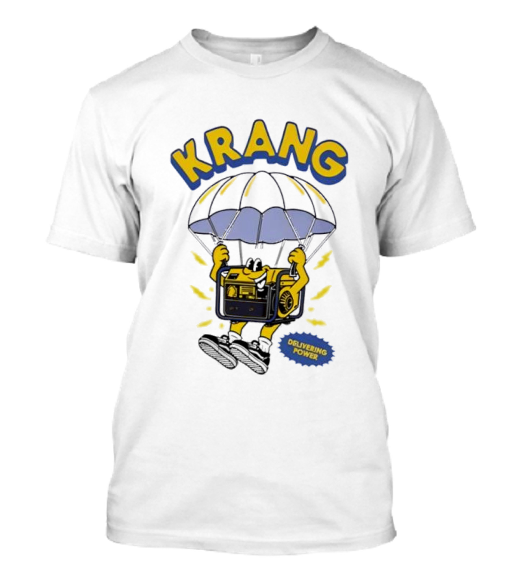 Brisbane Broncos 2025 Adults Grand Final KRANG Delivering Power T-Shirt