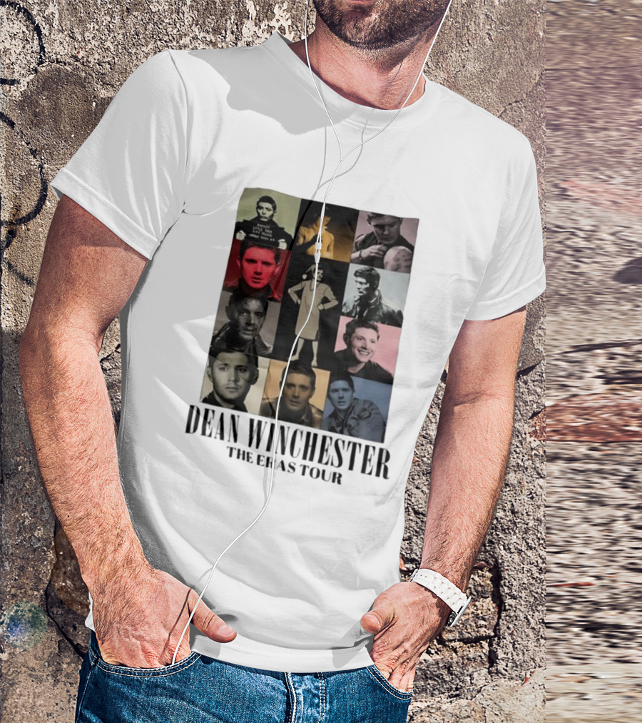 Dean Winchester The Eras Tour Supernatural TV Show T-Shirt