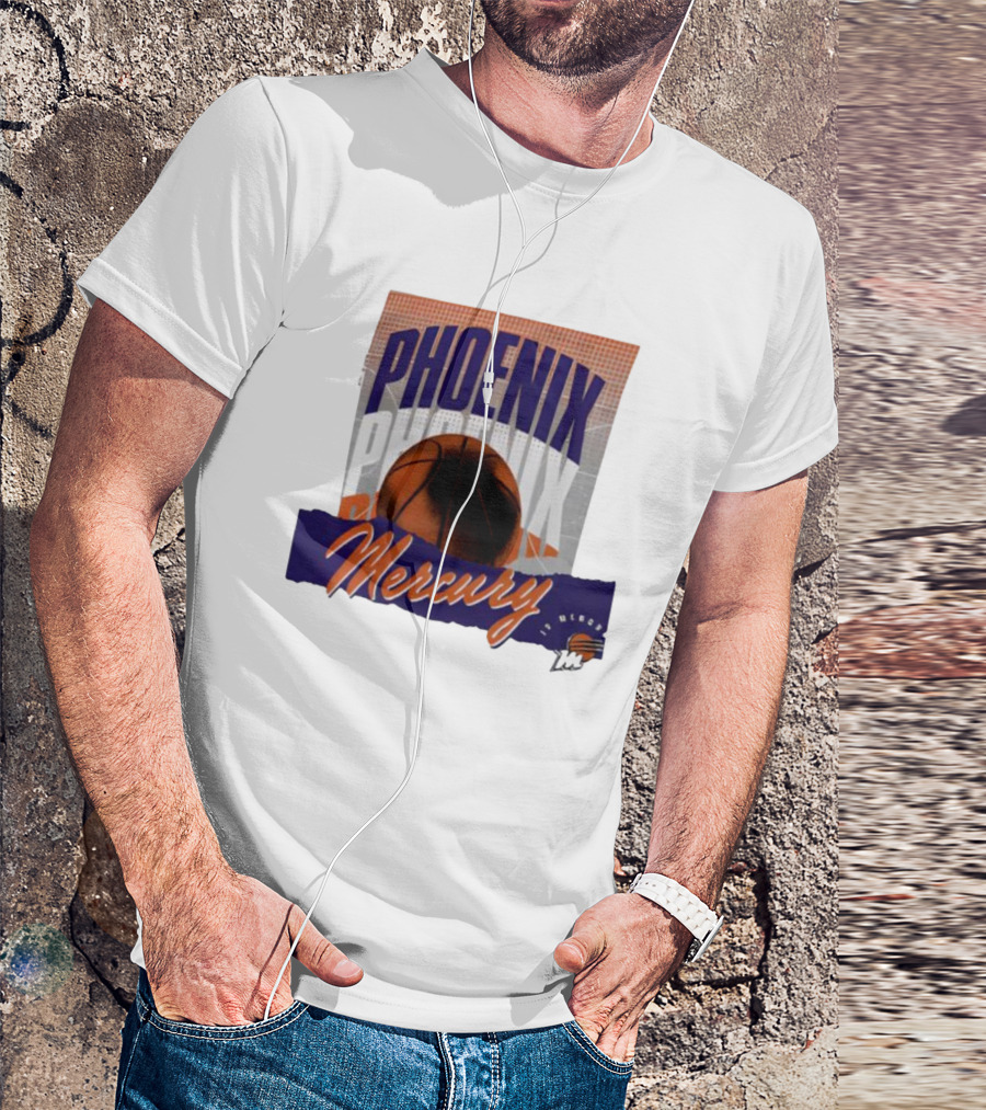Phoenix Mercury Basketball 2025 WNBA Playoffs Power Forward T-Shirt