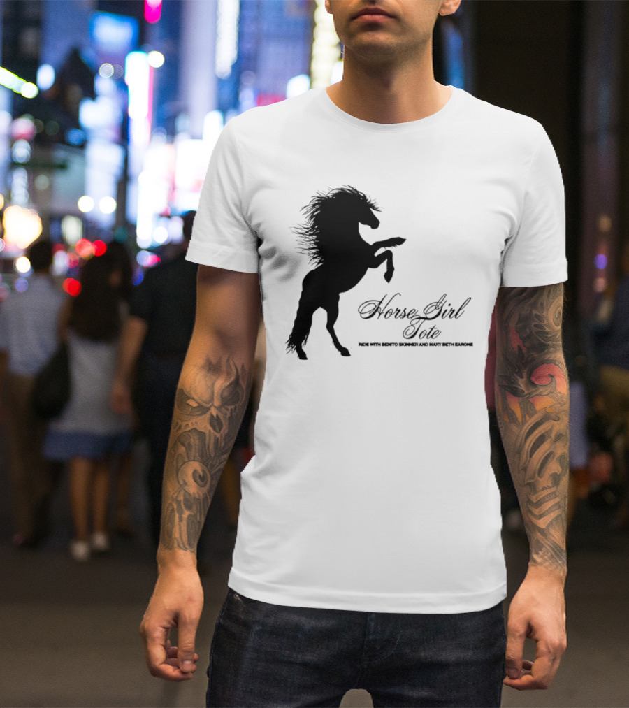 Ride Horse Cowgirl Country Girls Love Cowboys T-Shirt