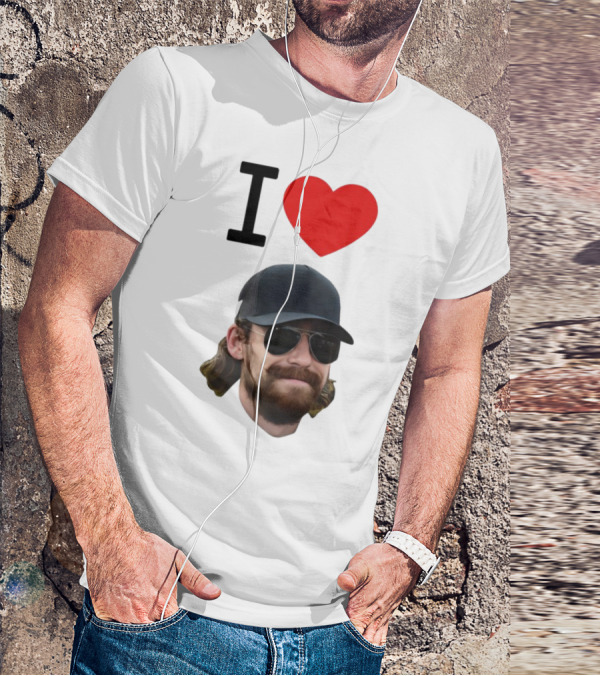 I Heart Ryan Blaney Racing Fan Apparel T-Shirt