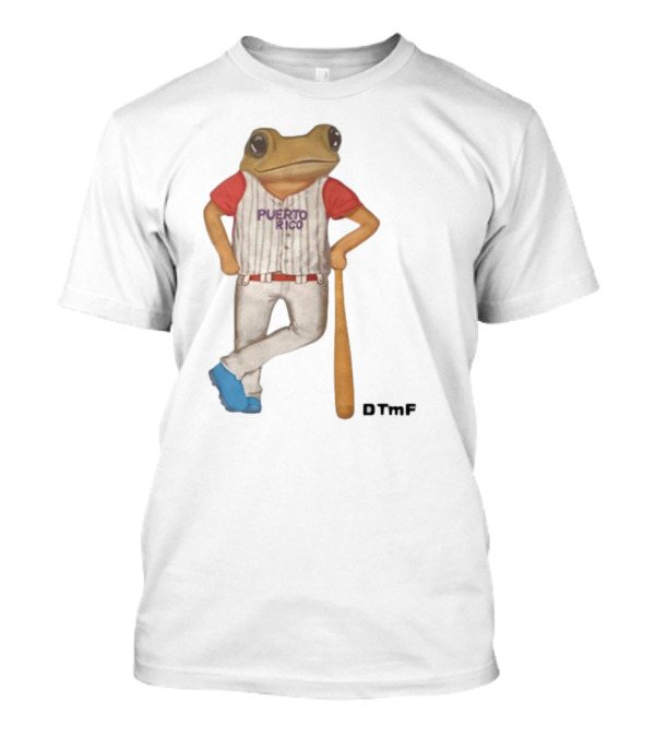 Bad Bunny DTMF Coquí Puerto Rico Baseball T-Shirt