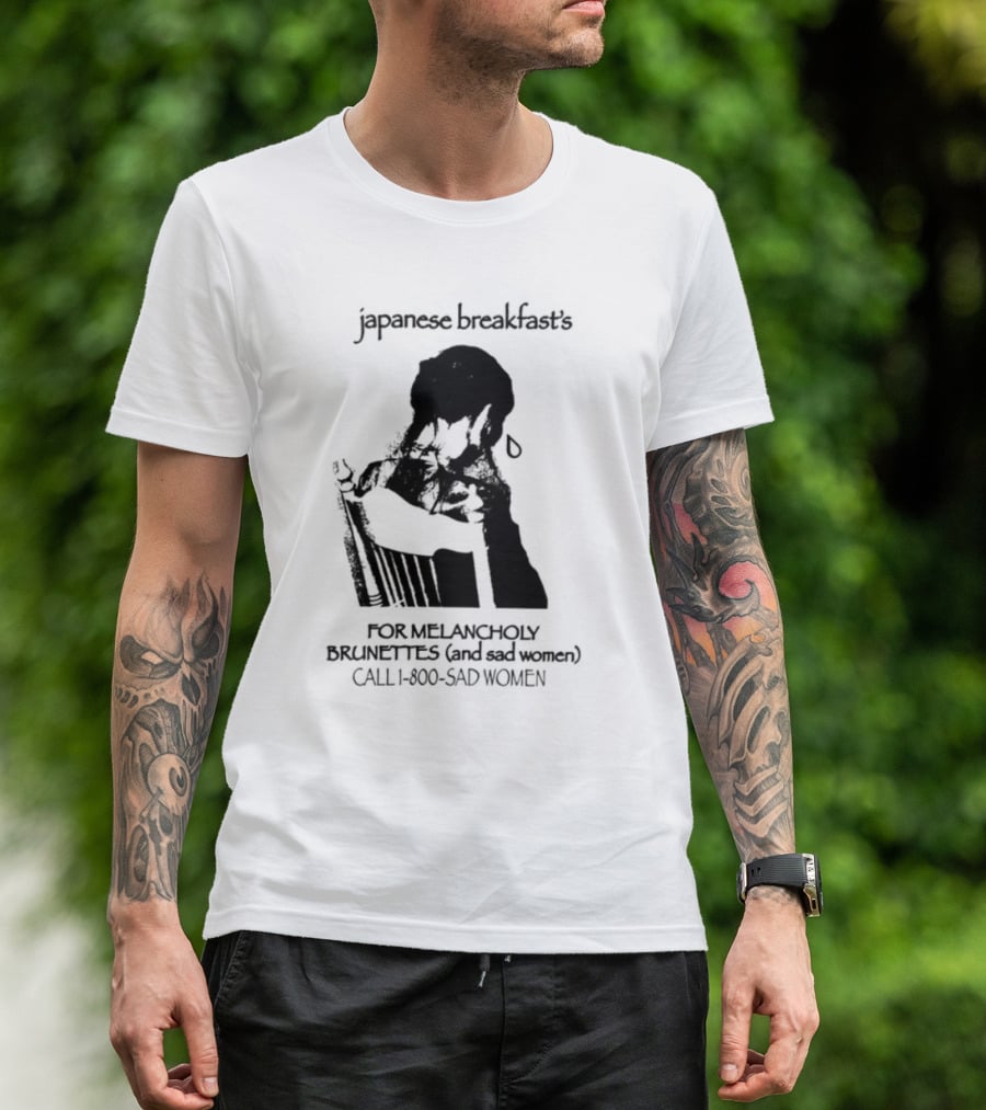 Japanese Breakfast 1-800 Crying Hotline Service T-Shirt