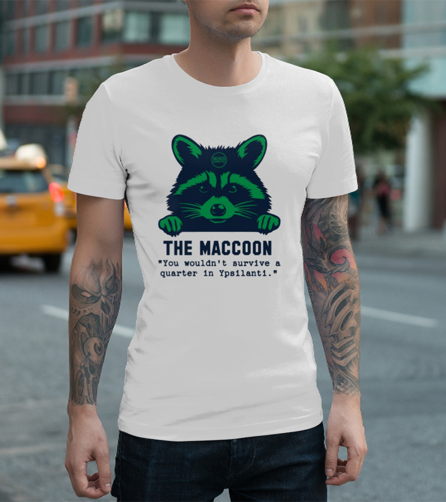 The Maccoon Sickos Committee Ypsilanti Survival Challenge T-Shirt