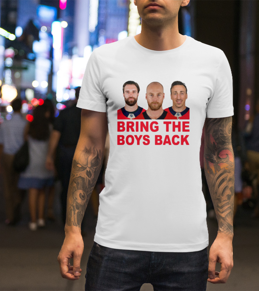 Bring The Boys Back Hockey Players Team Reunion Sports Fans T-Shirt