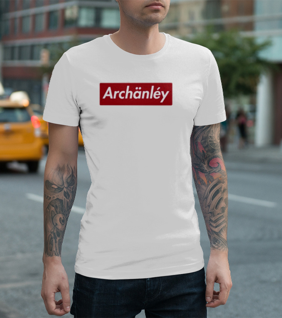 Archänlèy Red Box Style T-Shirt