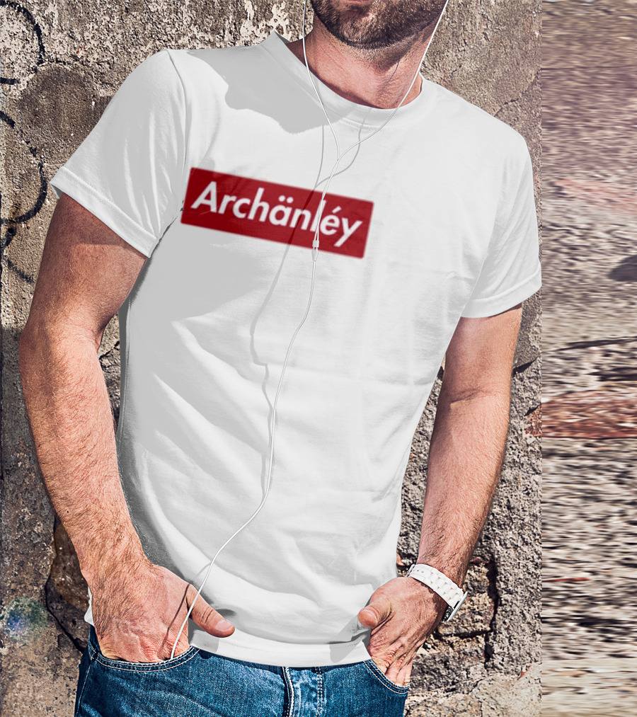 Archänlèy Red Box Style T-Shirt