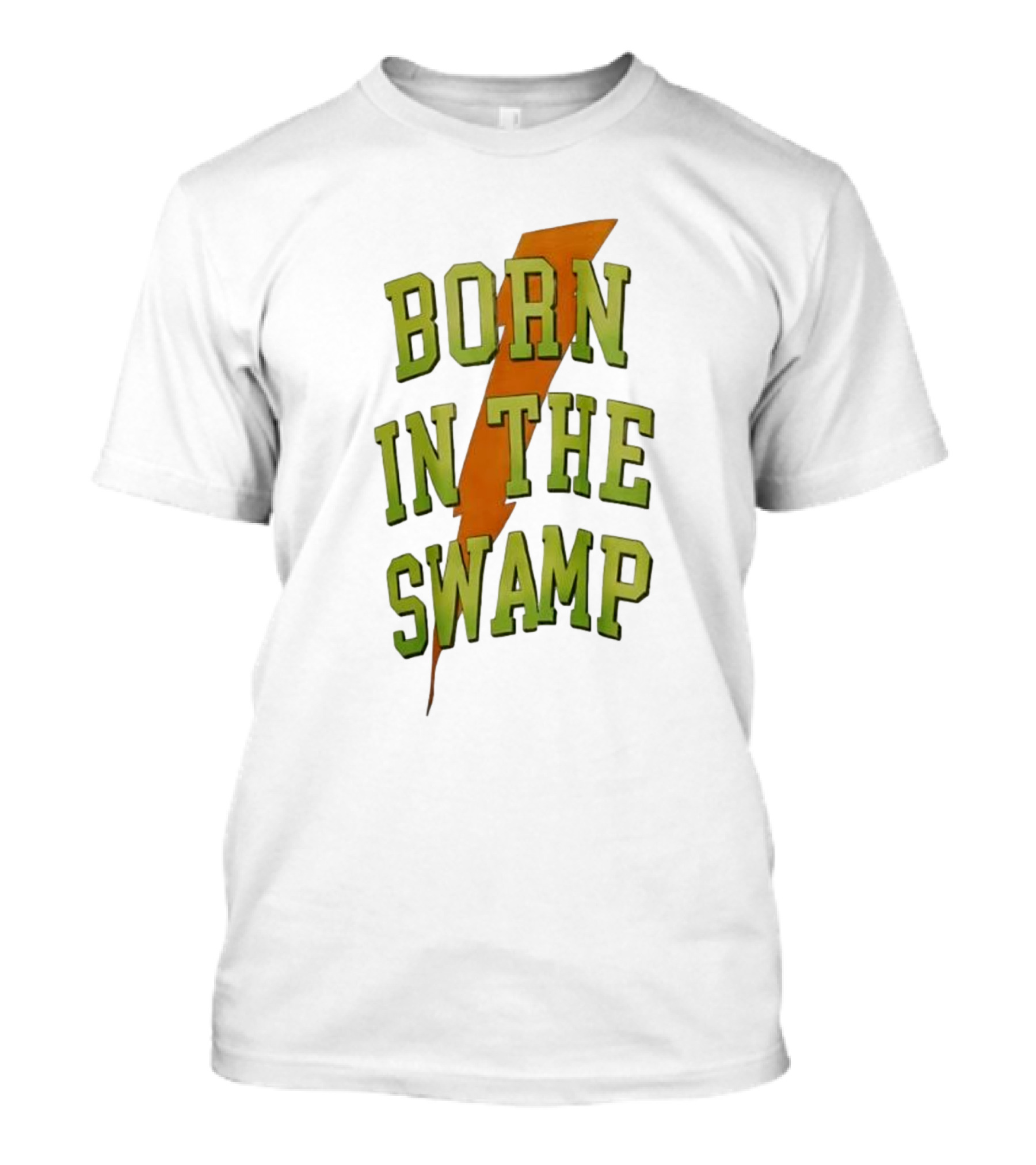 Born In The Swamp Lightning Bolt T-Shirt