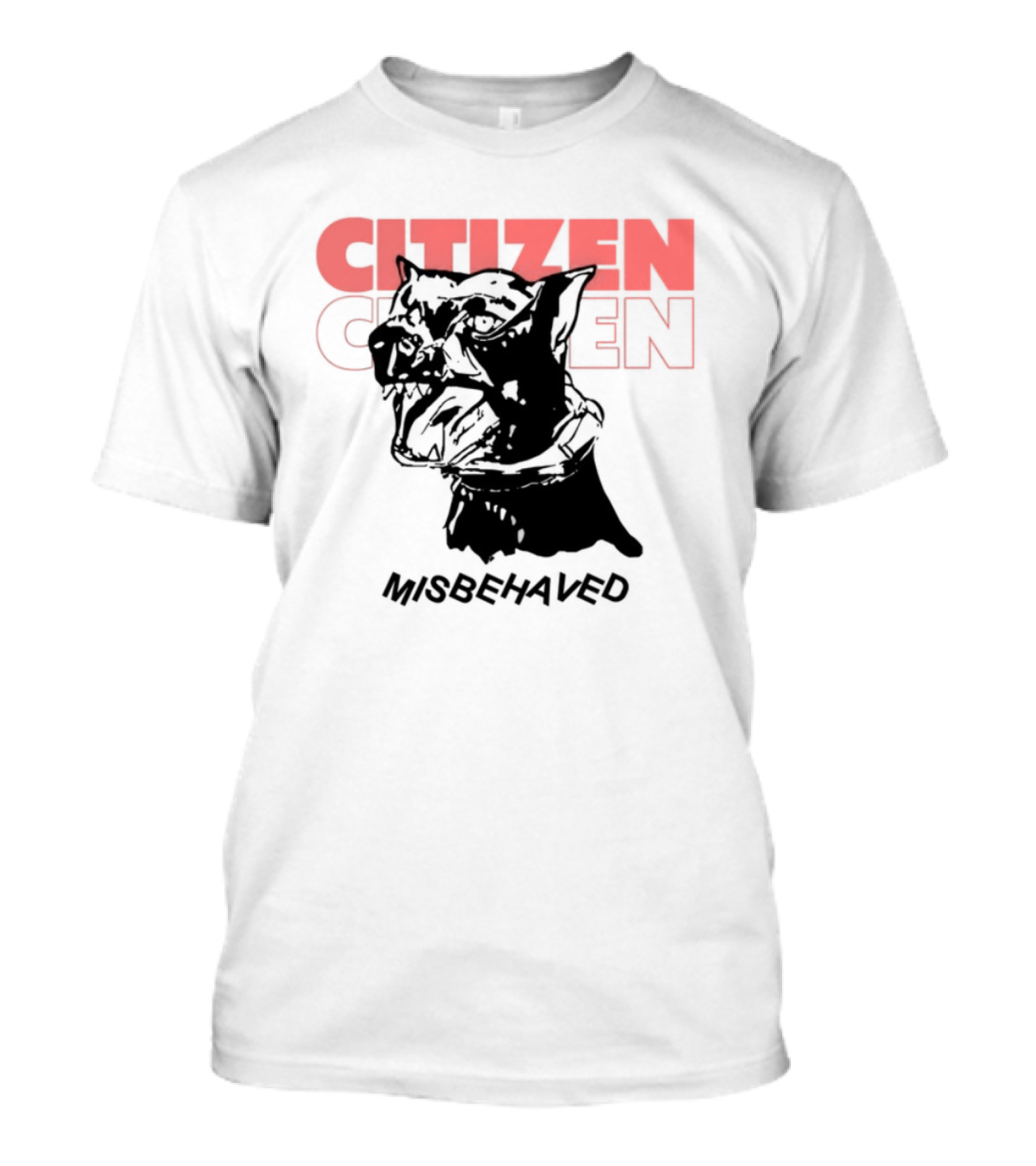 Citizen Misbehaved Classic Drama Iconic Style T-Shirt
