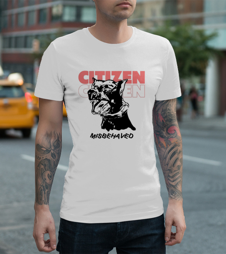 Citizen Misbehaved Classic Drama Iconic Style T-Shirt