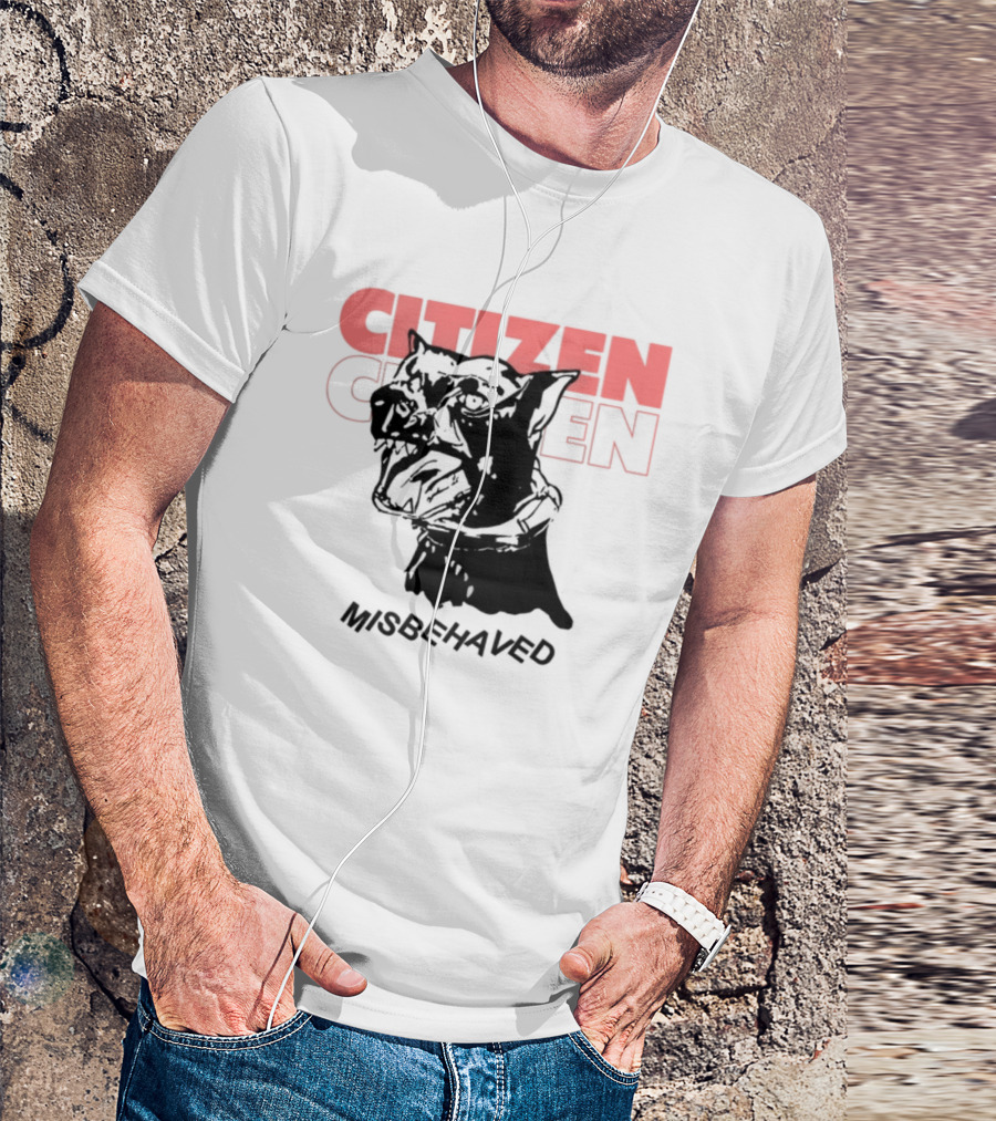 Citizen Misbehaved Classic Drama Iconic Style T-Shirt