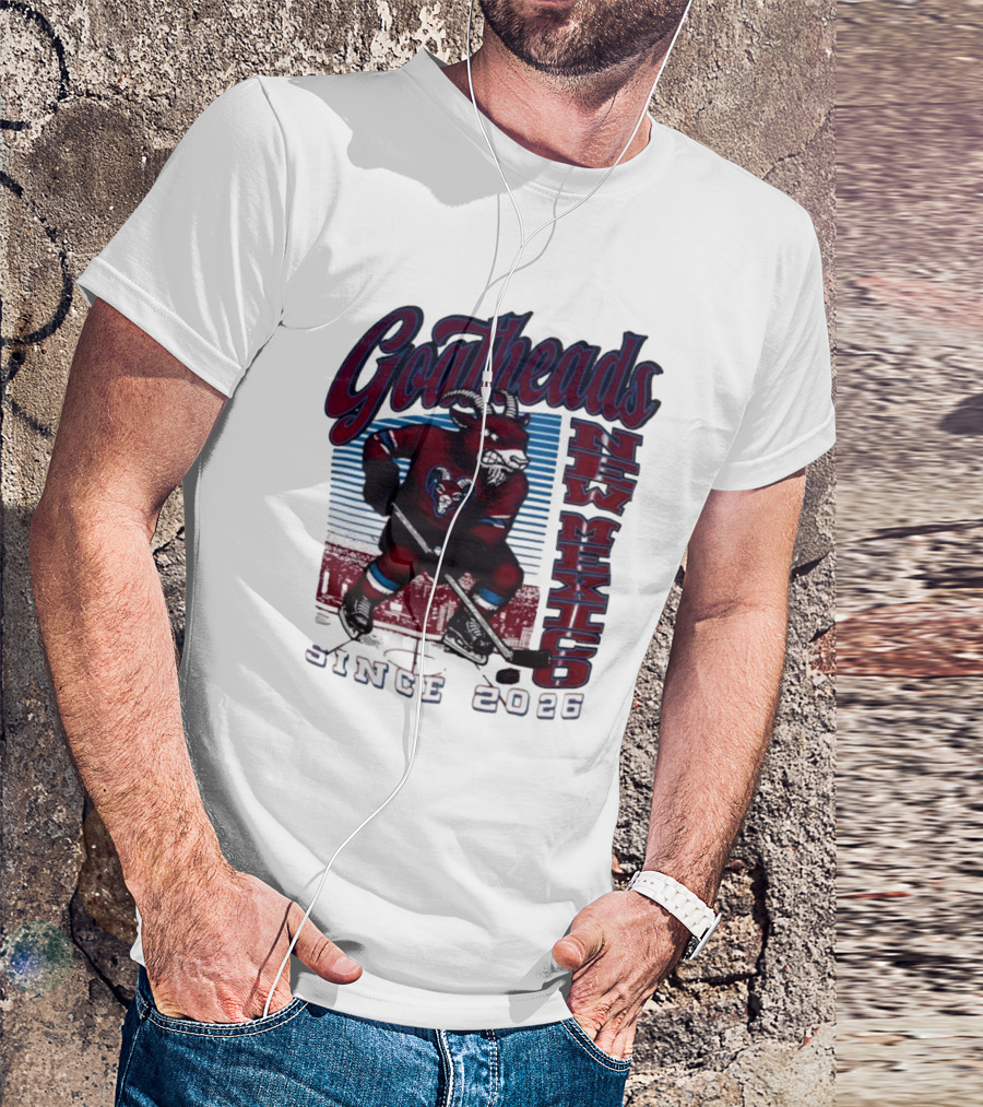 Goatheads New Mexico Hockey Since 2026 Hometown Pride Collection T-Shirt