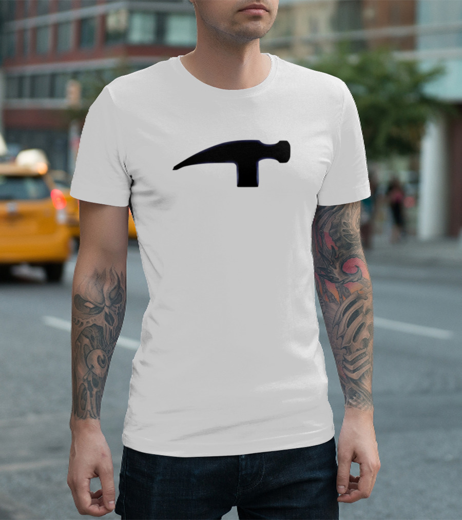 Lorde X-Ray Hammer Tool Outline T-Shirt