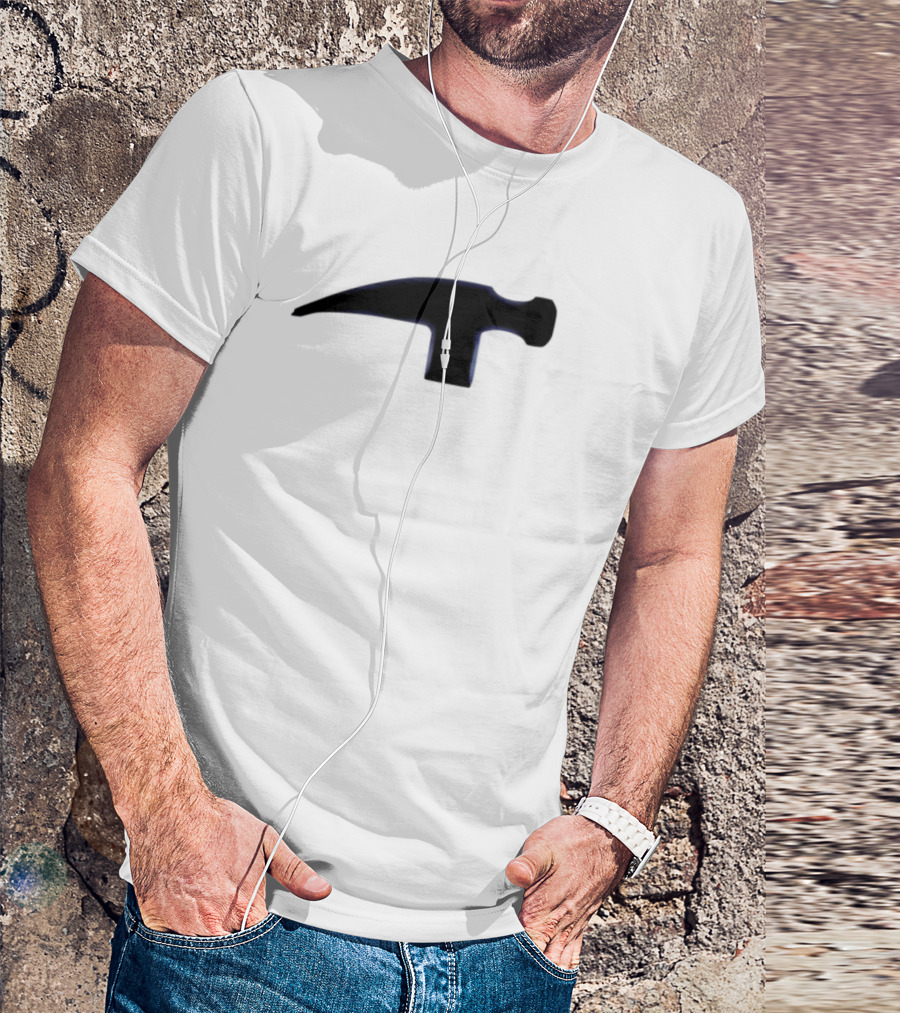 Lorde X-Ray Hammer Tool Outline T-Shirt