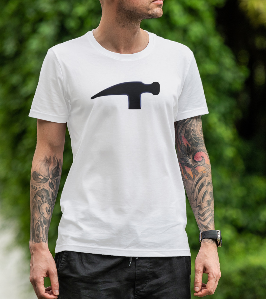 Lorde X-Ray Hammer Tool Outline T-Shirt