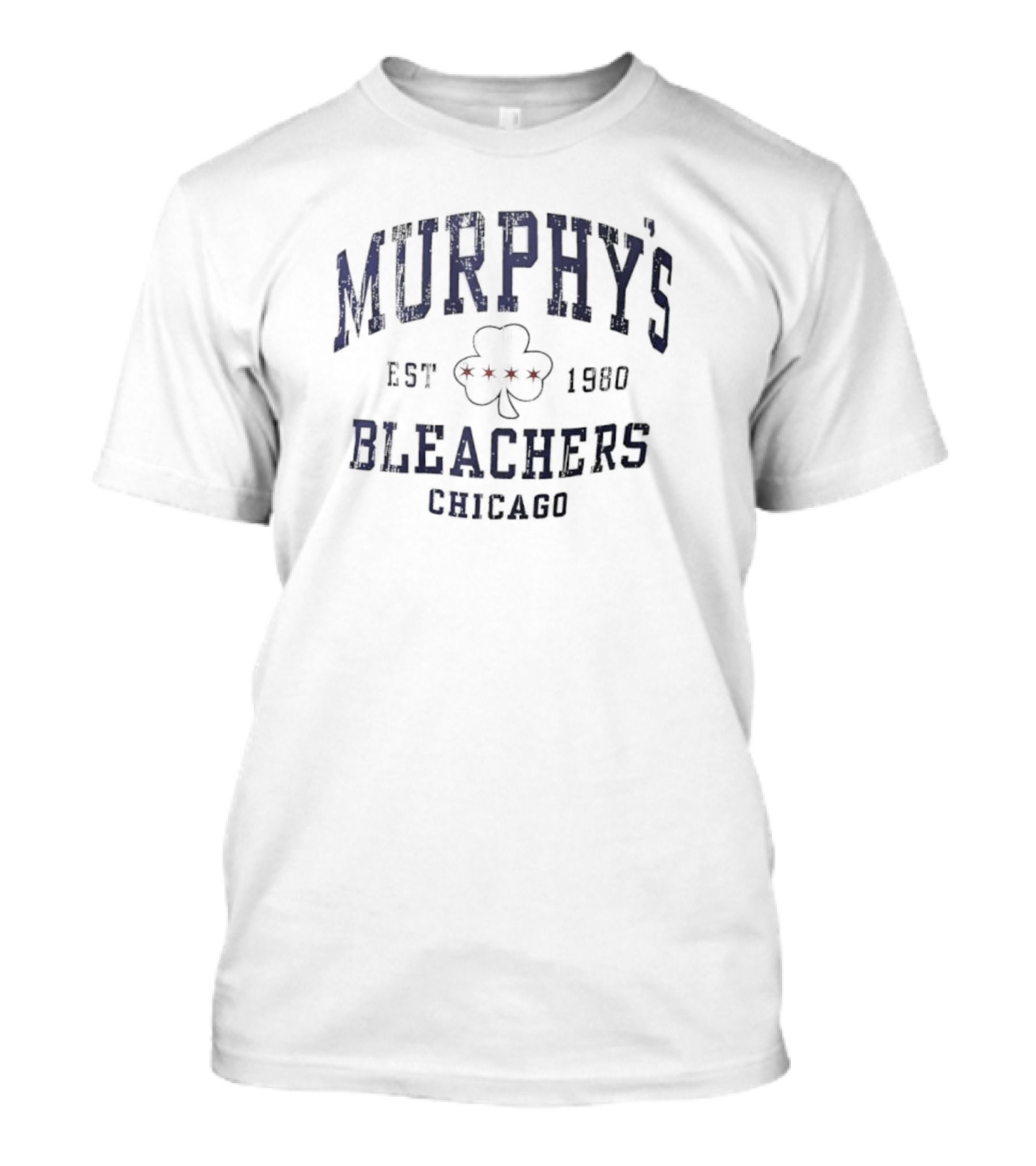 Murphy's Bleachers Est 1980 Chicago Clover Design T-Shirt