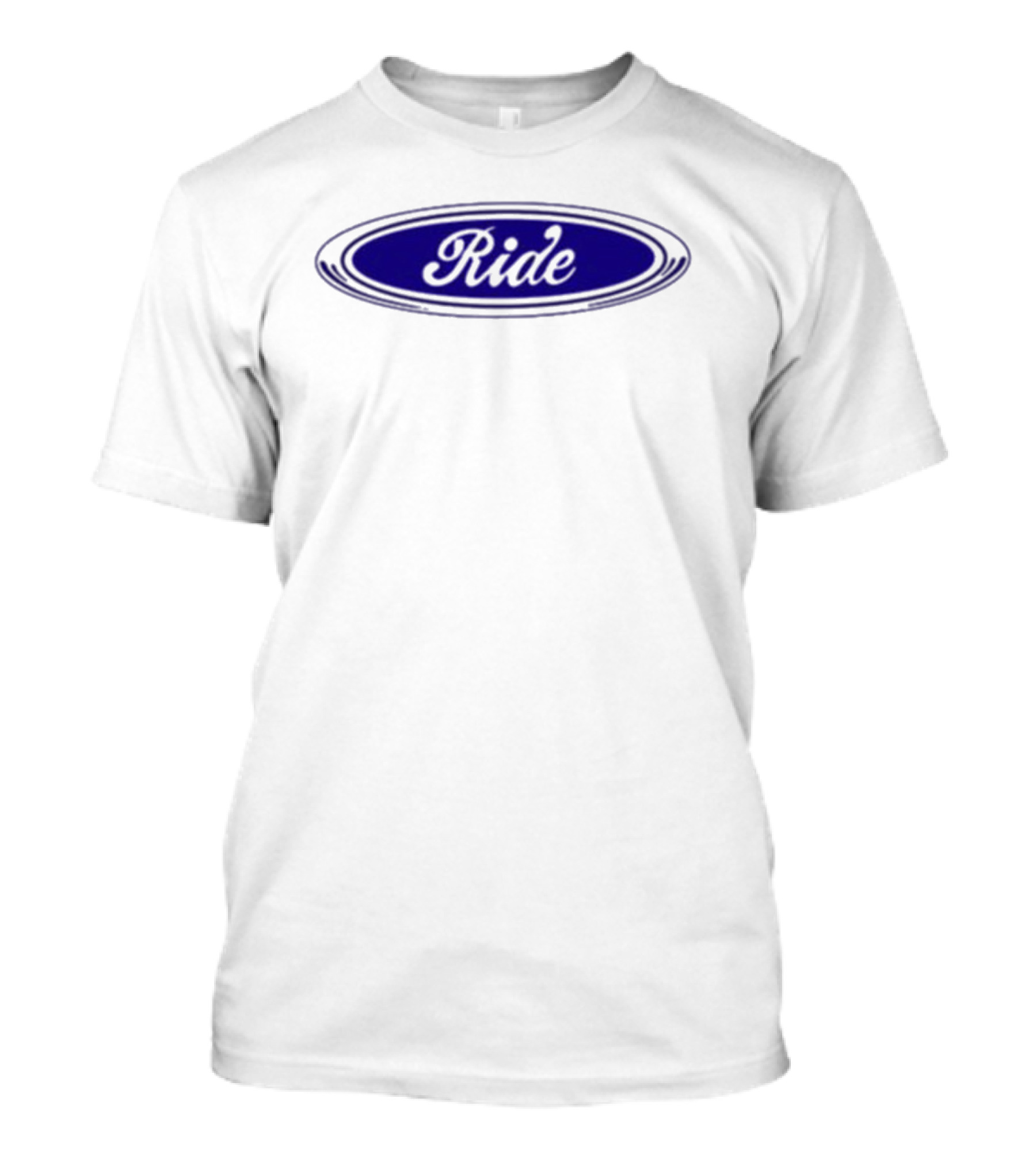 Ride Heritage Oval Vintage Style T-Shirt