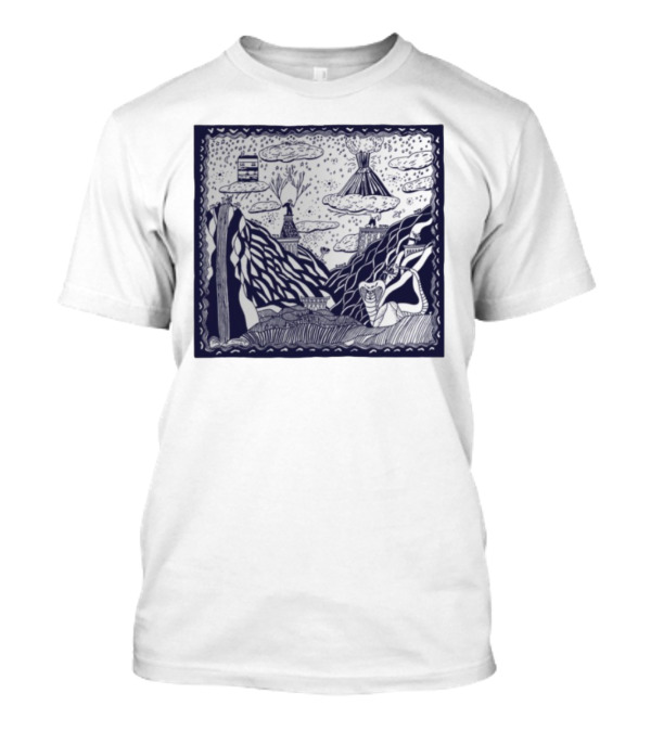 Thestorysofarca The Story So Far Album Art Snake Volcano Pattern Clouds T-Shirt