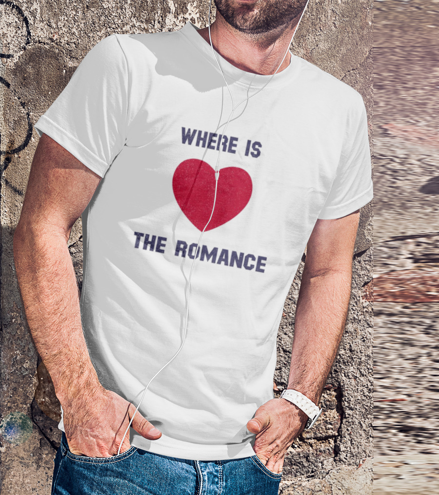 Where Is The Heart Romance T-Shirt