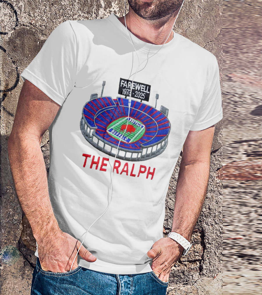Buffalo Bills NFL Farewell 1973-2025 The Ralph Stadium T-Shirt