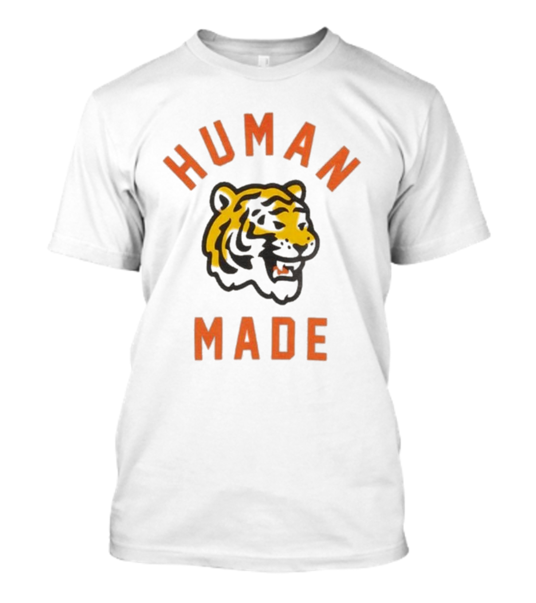 Human Made Tiger Head Vintage Style T-Shirt