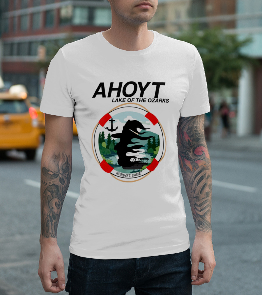 Lake of the Ozarks Pirate Silhouette Adventure T-Shirt