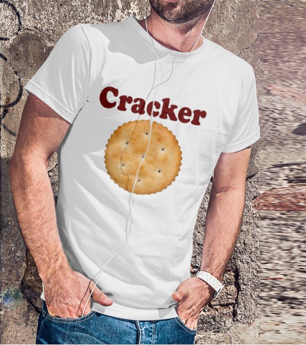 Cracker Biscuit Snack Round Baked Treat T-Shirt