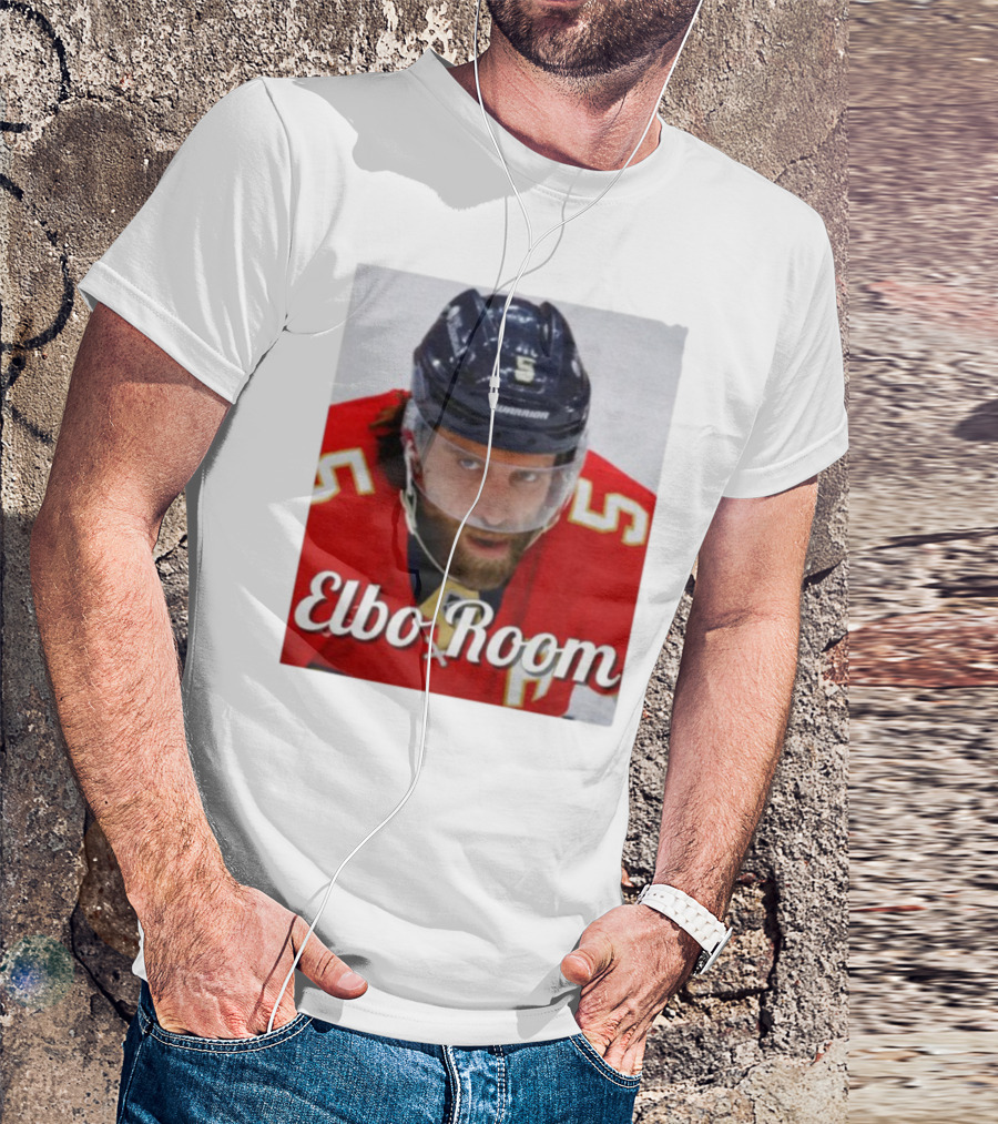 Elbo Room Hockey Player Warrior Number 5 T-Shirt
