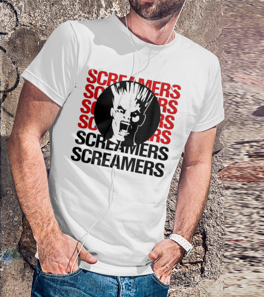 Screamers Demos Album Punk Iconic Silhouette T-Shirt